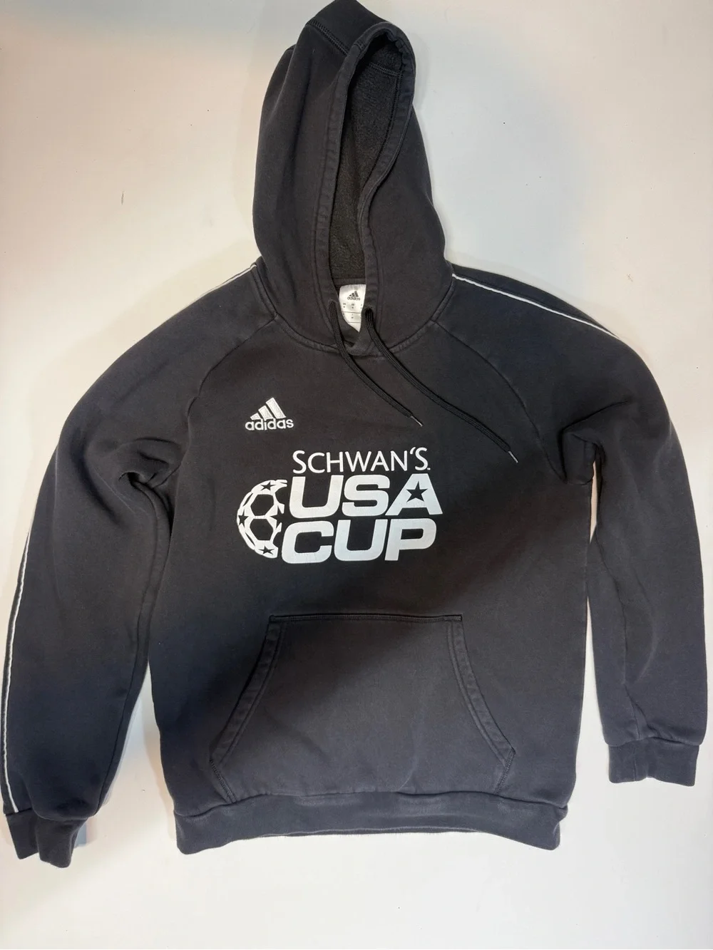 adidas Black Schwan's USA Cup Pullover Hoodie
